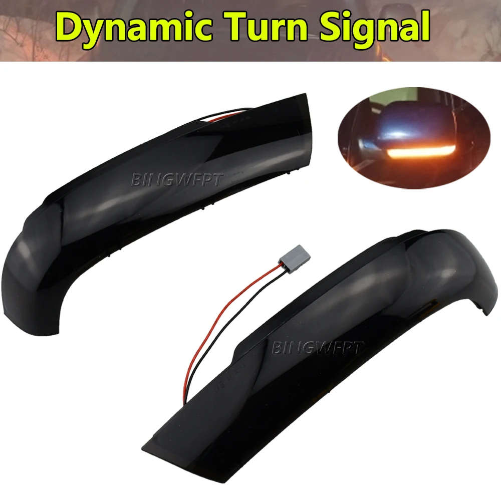 2 шт. динамический сигнал рулевого управления светодиодный индикатор зеркала