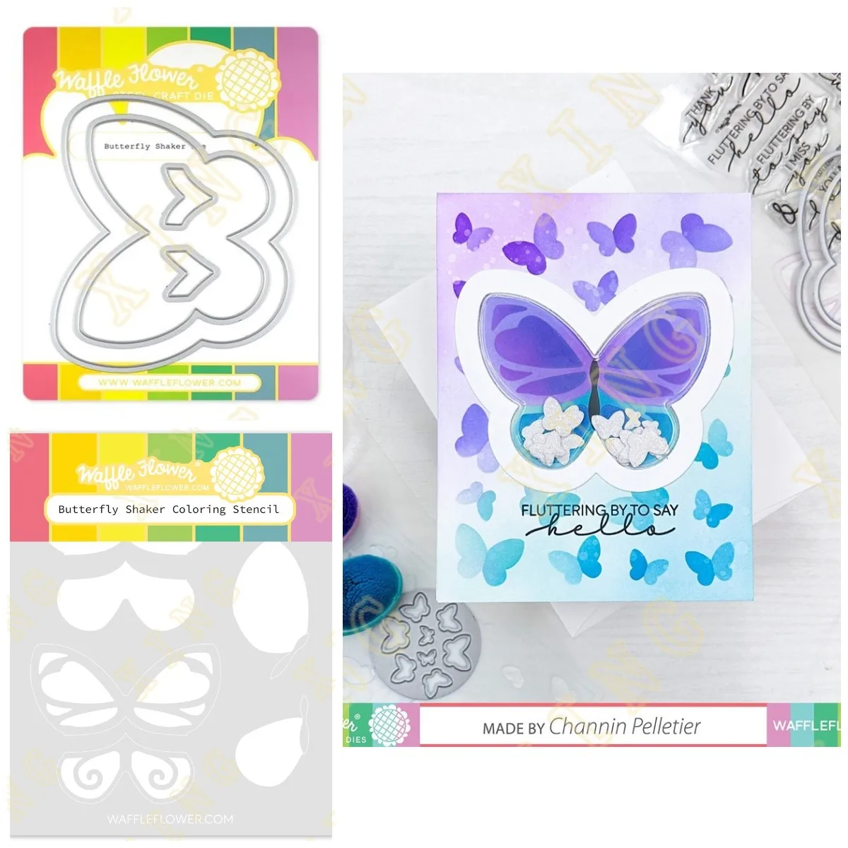 

Butterfly Shaker Metal Cutting Dies Diy Layering Stencils Wall Painting Scrapbook Coloring Embossing Album Decorative Paper Card