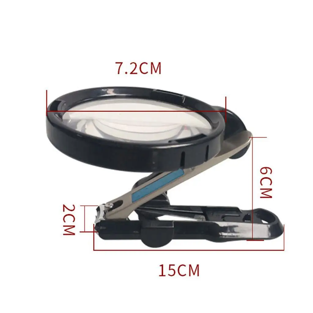 

Щипчики для ногтей с увеличительным стеклом, пилки для маникюра и педикюра, безопасный резак для взрослых