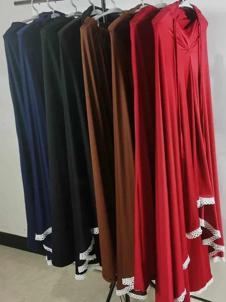 Ид Рамадан Молитвенная одежда Мусульманские женские комплекты юбок Комплект из