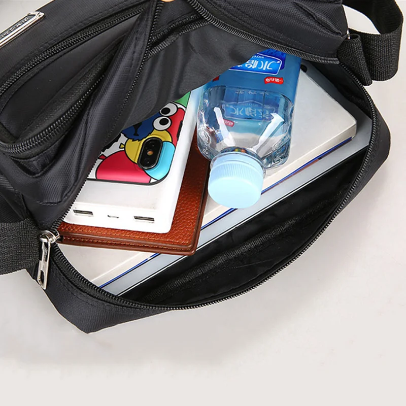 Мужская сумка Корея Япония водонепроницаемая ткань Оксфорд квадратная на плечо