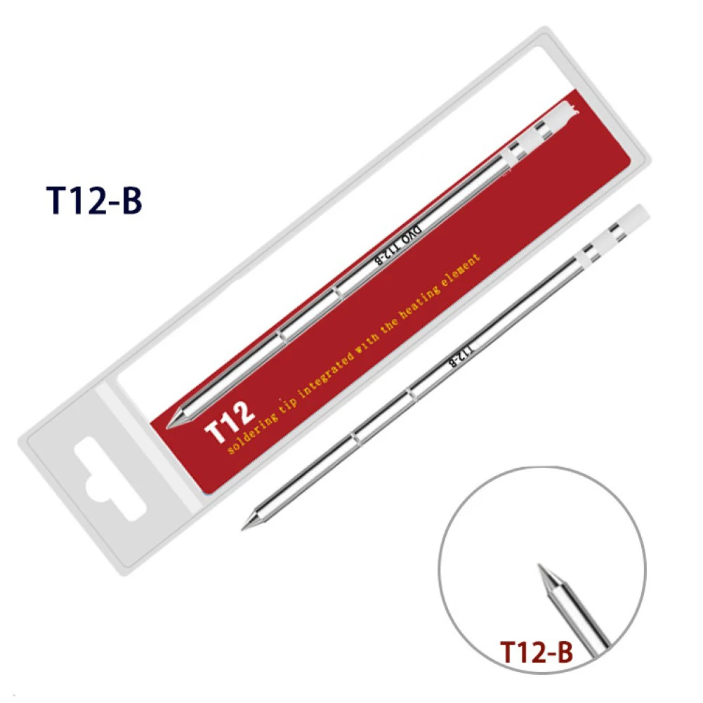 1 шт. T12 паяльные жала инструменты T12-B/B2/C1/BC2 сменные для паяльной станции FX-951