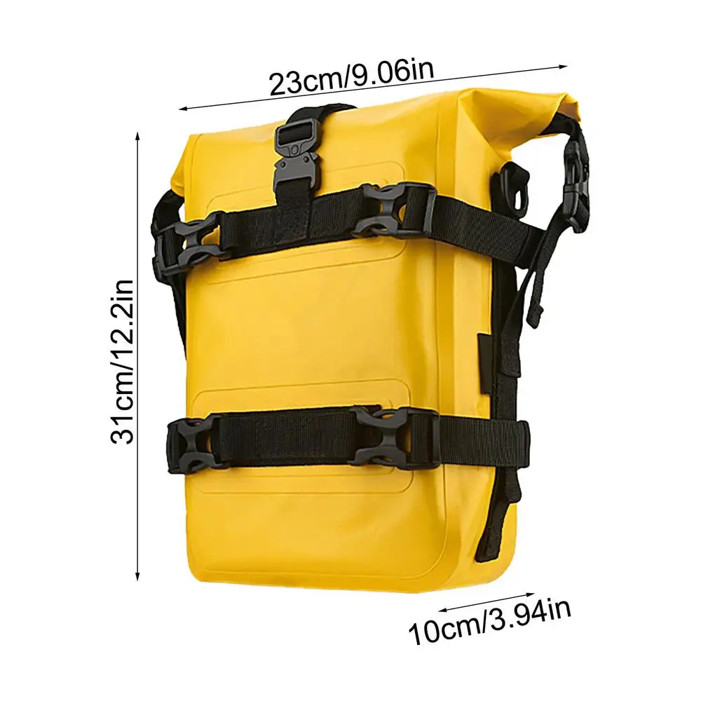 

Сумка для бампера для мотоцикла, водонепроницаемая сумка для боковой рамы мотоцикла 5L-8L, сумка для мотоцикла, универсальная сумка для хранения инструментов