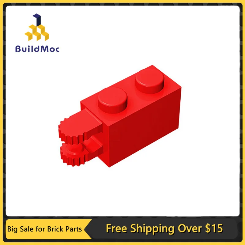 

10 шт., детали MOC 30540, шарнирный кирпич, 1x2, Совместимые Кирпичи с блокировкой, сборные строительные блоки «сделай сам», детская головоломка, иг...