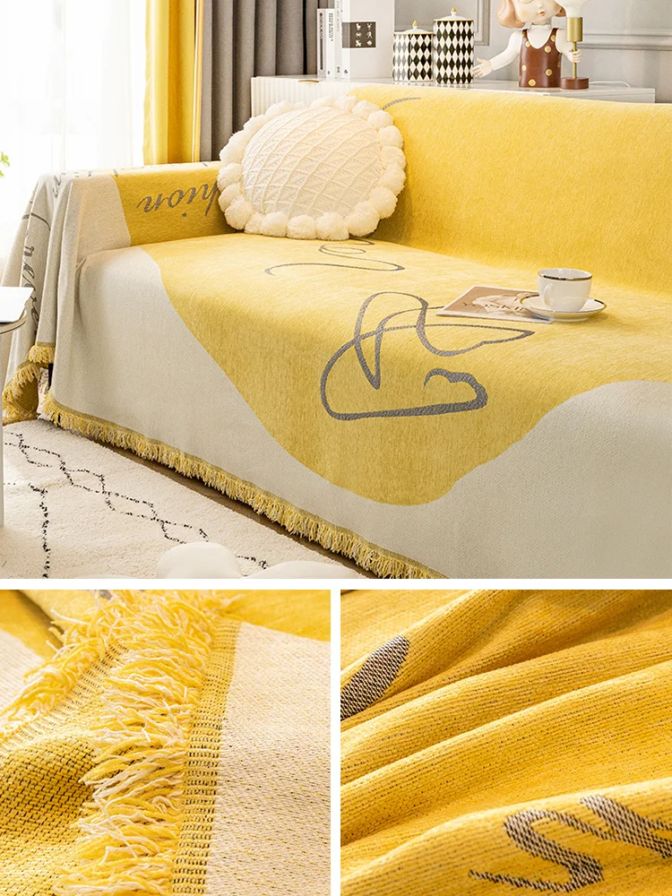 

All-Inclusive Dustproof Four Seasons Universal Sofa Cover Towel