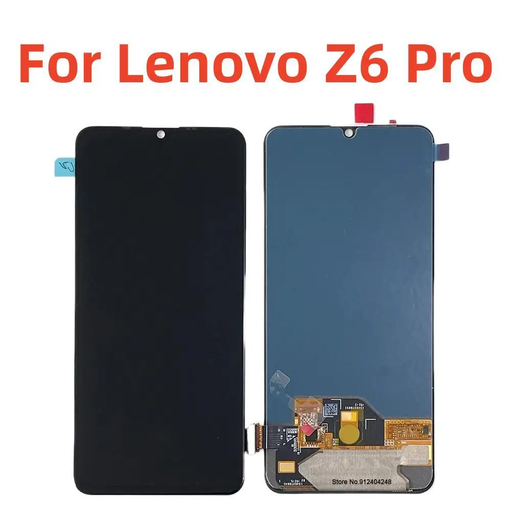 6 39 &quotОригинальный ЖК-дисплей для Lenovo Z6 Pro Z6Pro L78051 L78121 с рамкой сенсорный экран