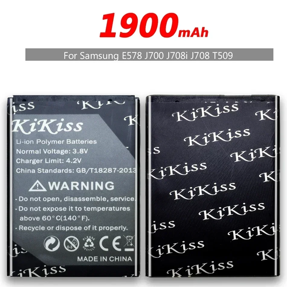 Аккумулятор KiKiss для Samsung SGH-B110 E570 E578 J700 J700i J700v J708 J708i T509 аккумулятор AB 503442 BC