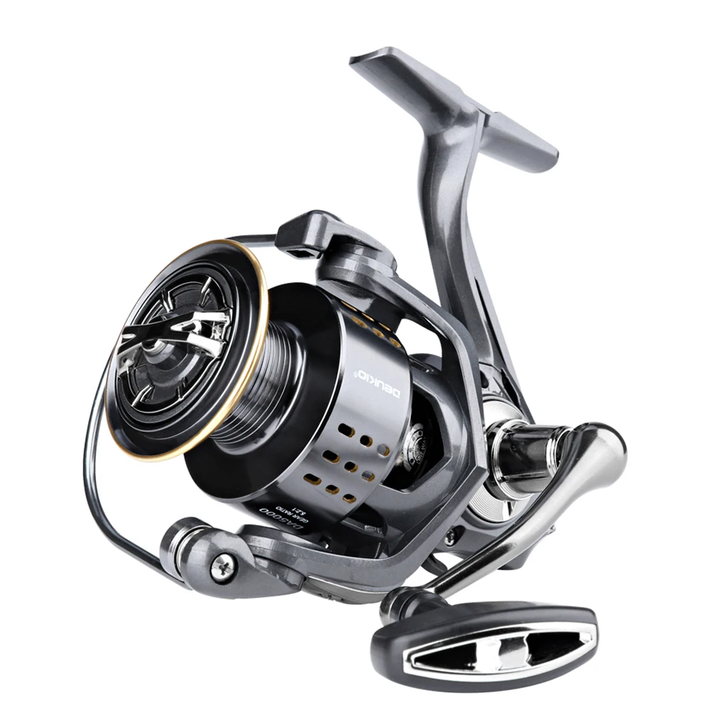 

Spinning Reel AD2000-7000 Series 15kg Max Drag 5.2:1 4.9:1Speed Full Metal Rocker Reel 3+1 Ball Bearings Spinning reel Fishing