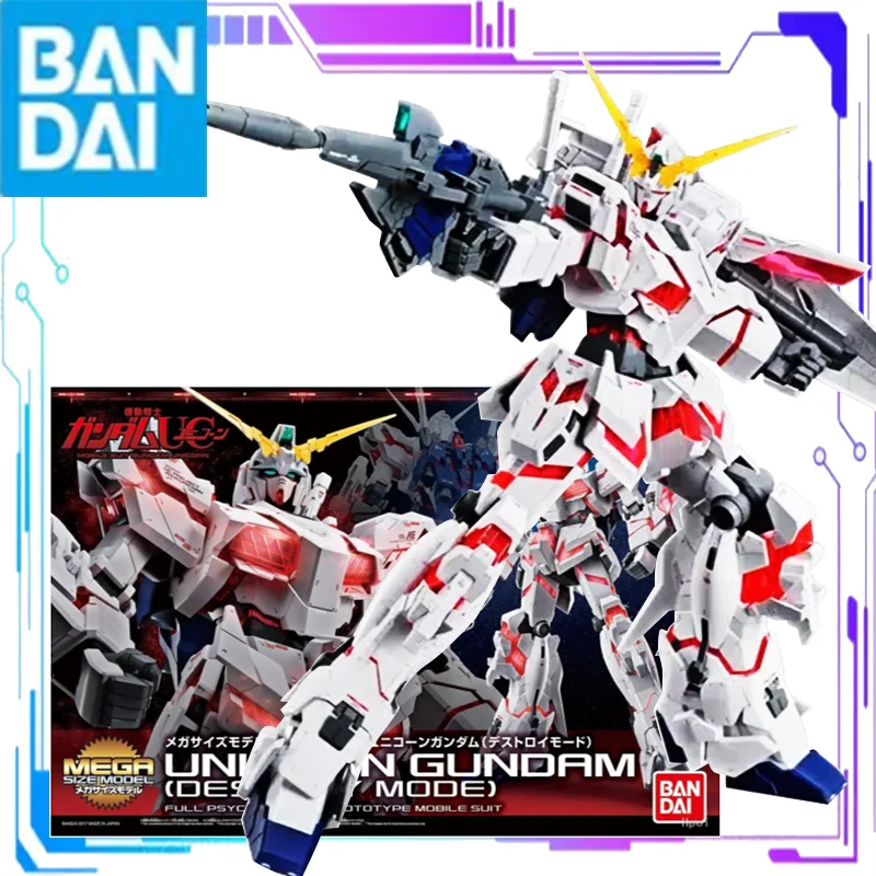 

Bandai Gunpla Mg 1/100 Rx-0 Единорог разрушение модели собранные модели подвижные суставы коллекционные экшн-Фигурки Игрушки Поклонники подарок