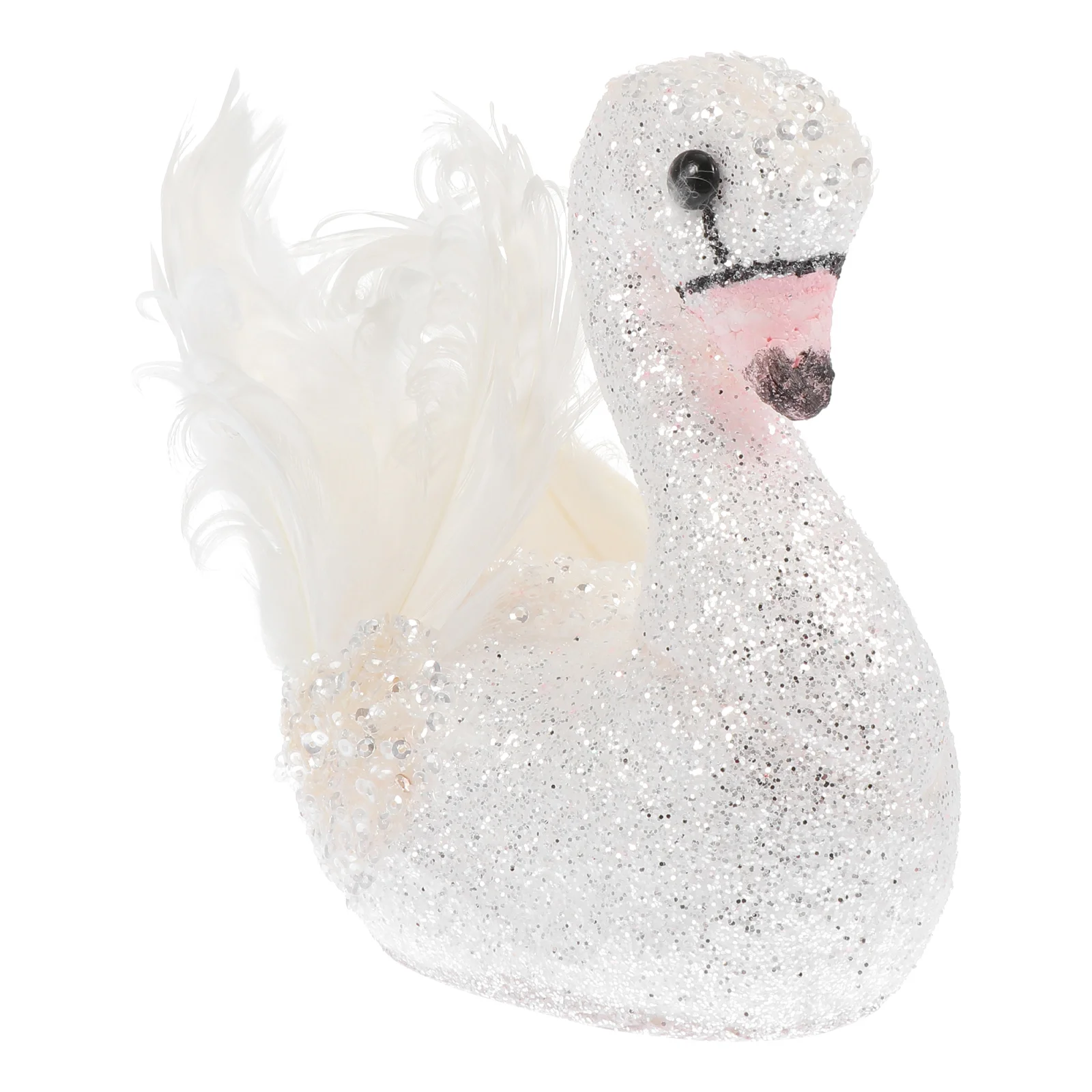 

1Pc Chic Swan Shape Design Restaurant Table Decor Home Decorative Fake Swan