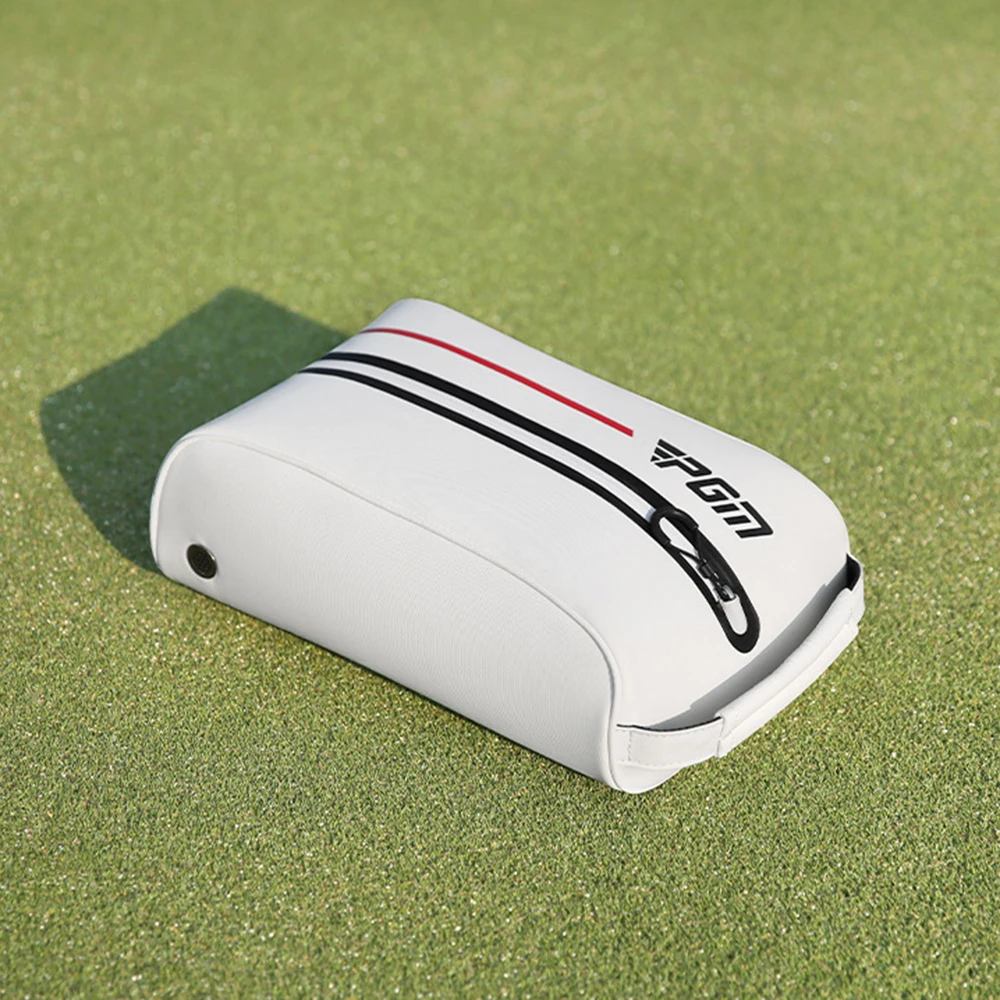 PGM Women Men Golf Shoe Bag Protable Waterproof Nylon Ultra-light Breathable with Handle Fashion Sport Stripe XB006