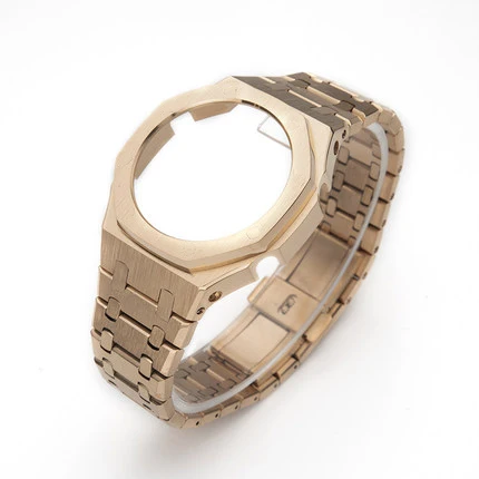 

For GA2100 3rd for Casio Mod Kit Watch Case Watch Band DIY Stainless Steel for GA2110 Modified All Metal Bezel Strap Replacement