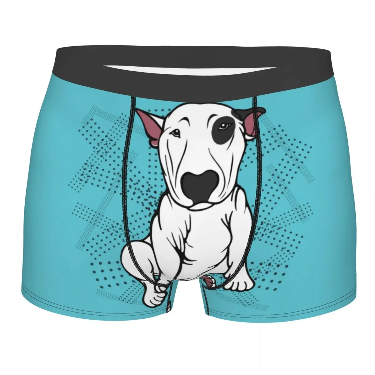 

English Bull Terrier Boxer Shorts Men 3D Print Male Breathbale Kawaii Cute Doge Underwear Panties Briefs