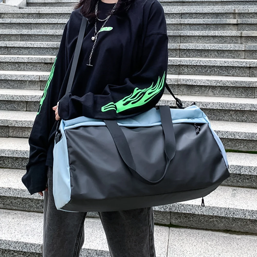Large-capacity Fitness Bag Dry And Wet Separation Waterproof Sports Yoga Shoulder Handbag Short-distance Travel Bag 2022 New