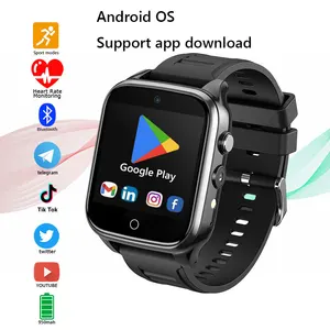 4g smartwach men android gps camera wifi heart rate bidirectional positioning google play independent sim gift for xiaomi phone free global shipping