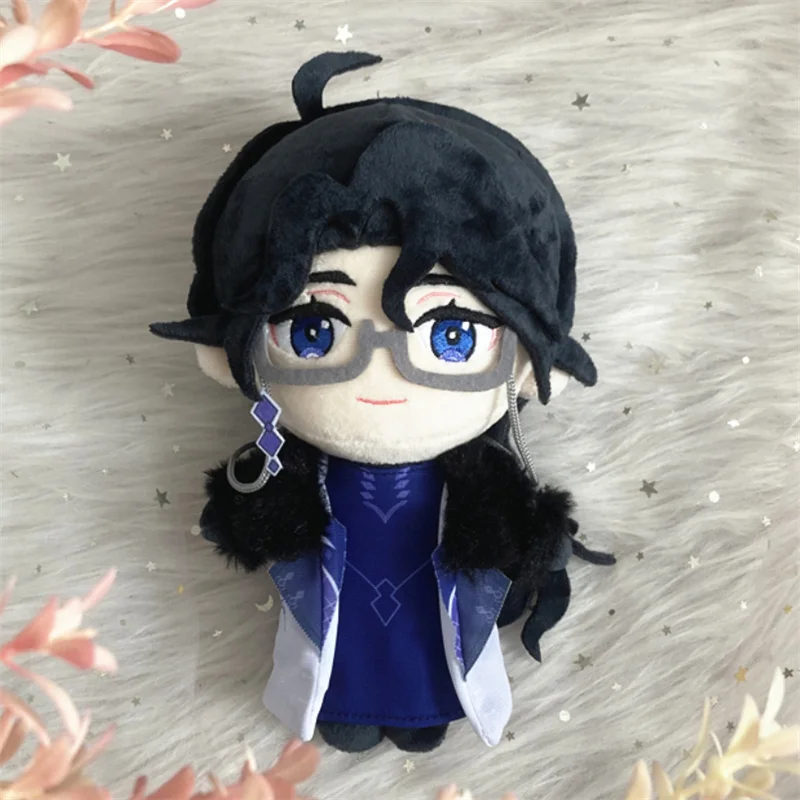 

20cm Anime Game Genshin Impact Fatui Regrator Pantalone Cosplay Plush Stuffed Doll Kawaii Cartoon Mascot Dolls Plushies Toy Gift
