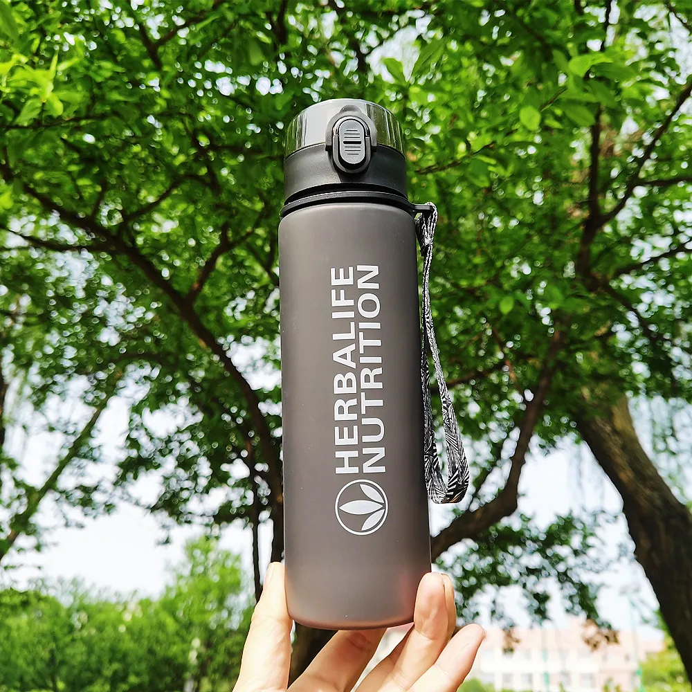 Промоакция герметичная пластиковая бутылка для воды Herbalife 560 мл без бисфенола А