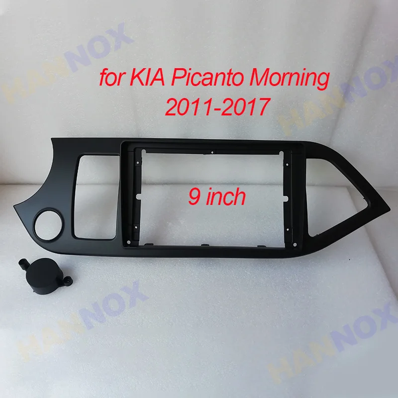 

HANNOX 9inch 2din Car Radio Android GPS DVD Player Frame Fascia For KIA PICANTO Morning 2010-2016