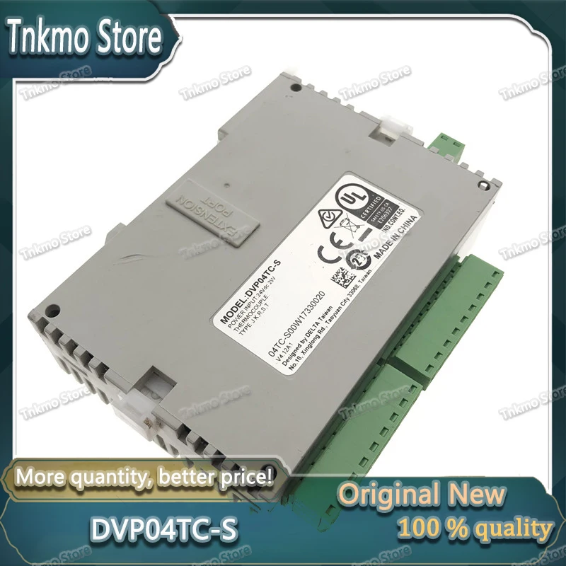 Модуль расширения программируемого контроллера DVP04TC-S PLC без коробки 1 шт. |