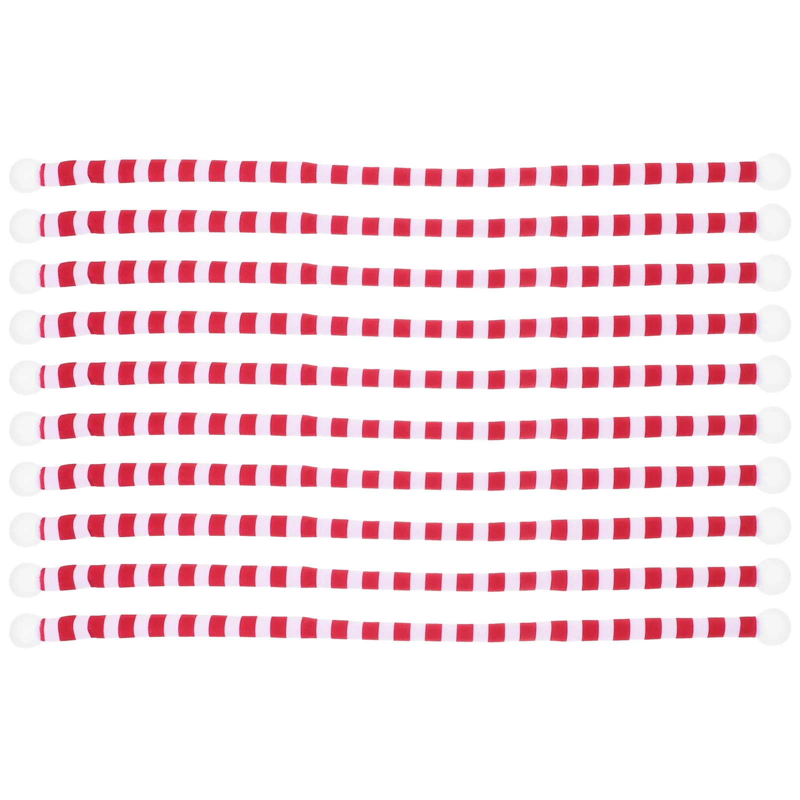 

10 Pcs Decor Lovely Mini Scarf Decorate Party Favor House Accessory Flannel Decorative Supply