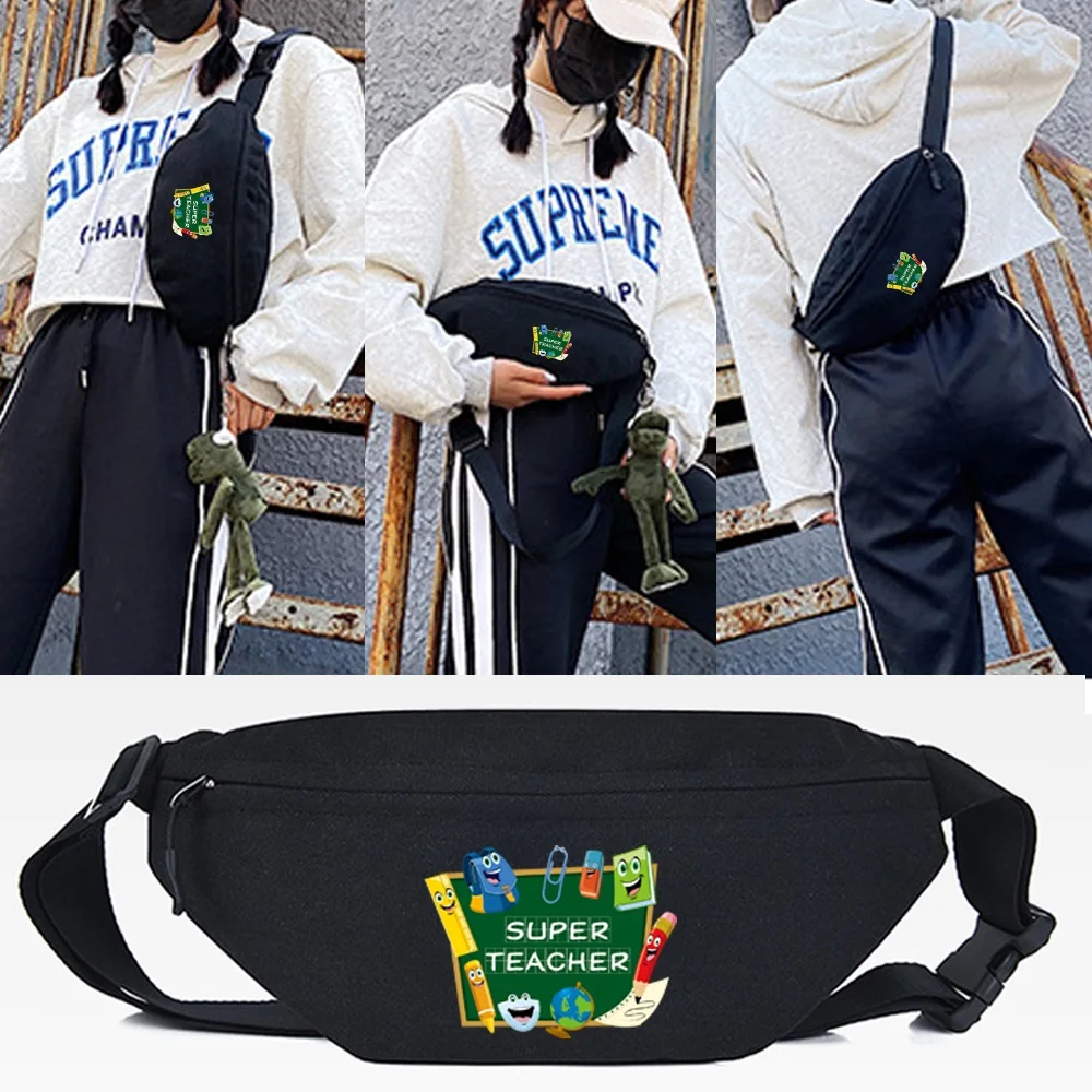 

Waist Bag Tools for Activities Print Chest Bag Money Crossbody Bag Men Purse Teenager Travel Wallet Belt Women Shoulder Bags New