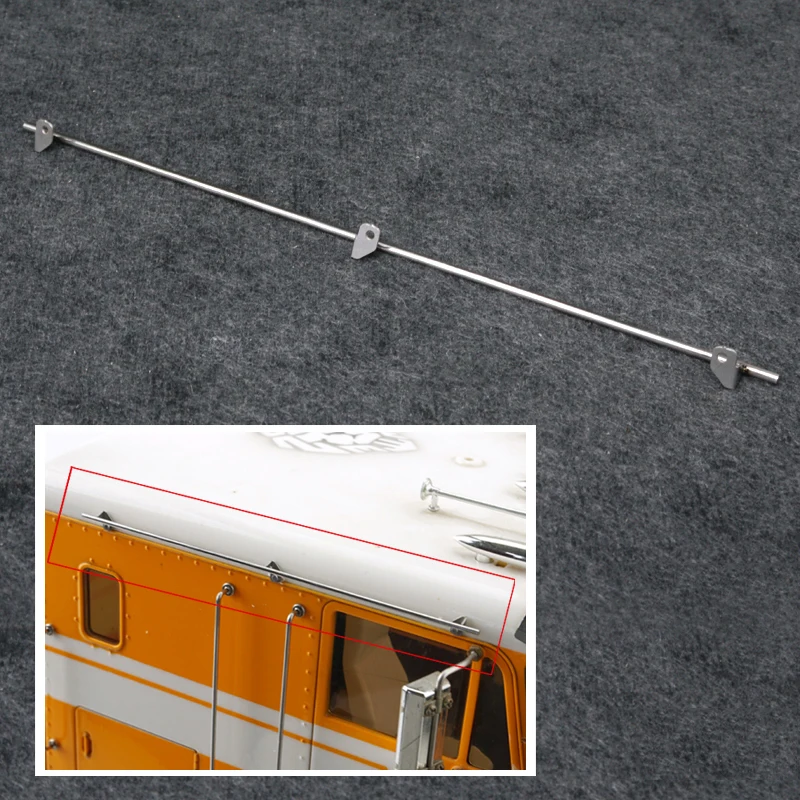 

Cab Protection Bar Handrails LESU for 1/14 RC Tractor Truck DIY Medel Toys for Boy Th13442