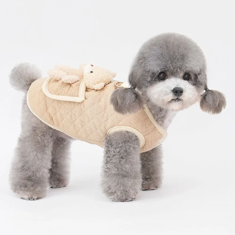 

Куртка для собак, Зимняя Теплая Флисовая одежда для маленьких собак, жилет для щенков, чихуахуа, йоркширское пальто, костюм для Мопса