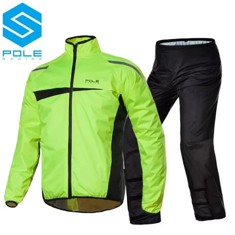 

Waterproof Motorcycle Rain Suit Raincoat+Rain Pants Poncho Motorcycle Rain Jacket Riding Motorbike Rain Coat Motorcycle