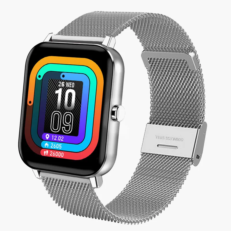 

GT10 Smart Watch Custom Face 1.69inch Heart Rate Blood Pressure Monitoring Smartwatch Men Multiple Sports Mode For Android IOS