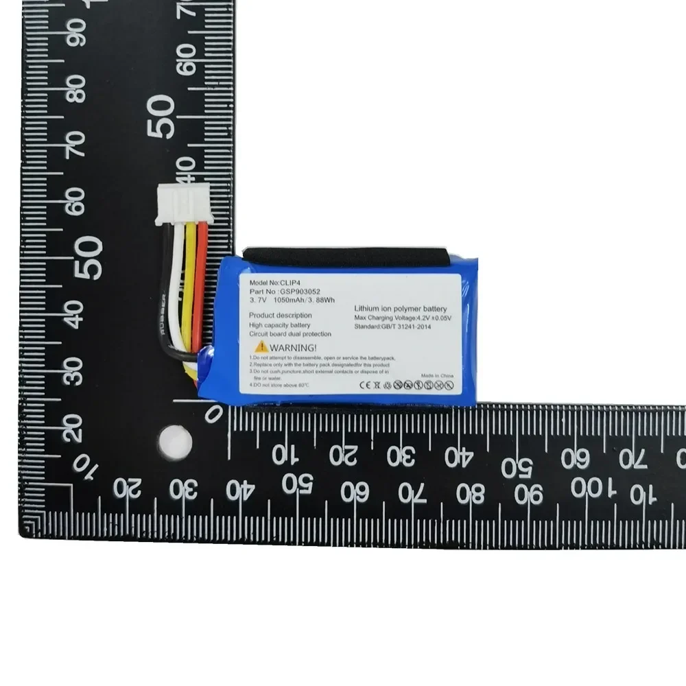 Новинка 100% Оригинальный аккумулятор для динамика JBL Clip 4 Clip4 GSP903052 1050 мАч Special Edition