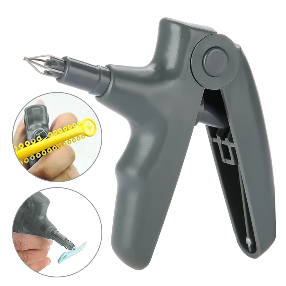 Medical Non-slip Handle Orthodontic Ligature Gun Tools Oral Orthodontic Ligation Ring Placer High Elasticity Dental Instrument