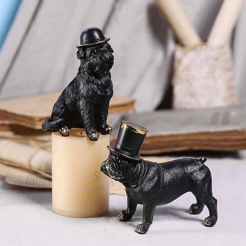 Домашние фигурки для украшения интерьера статуи скульптуры имитация животного