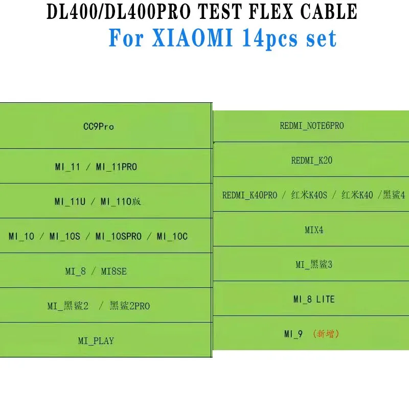 Тестер ЖК-экрана Dl400pro с гибким кабелем для Iphone Samsung Iwatch Huawei Xiaomi Oppo Vivo 13 12 Mini Max 11 Pro Xs