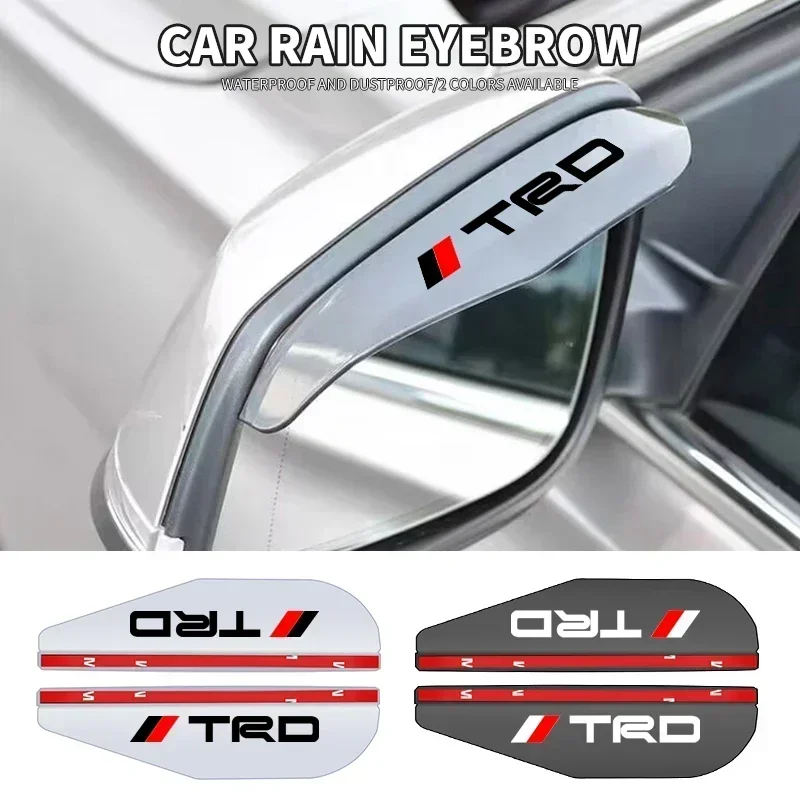 Новый автомобильный Rav4 Yaris новый для Toyota TRD 2 шт. прозрачное автомобильное зеркало