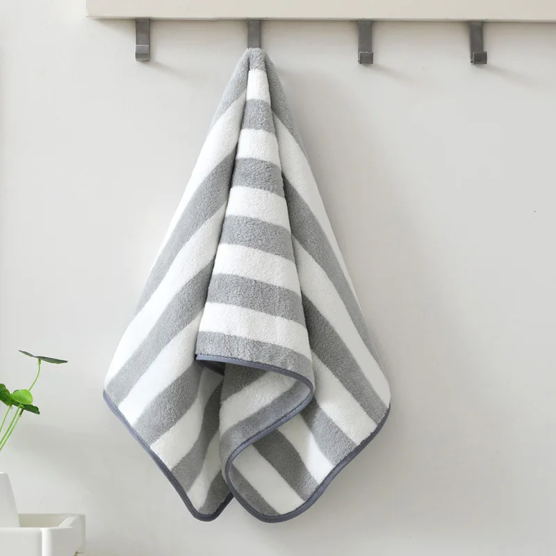 Банное полотенце для взрослых абсорбирующее быстросохнущее спа-полотенце 75 х35