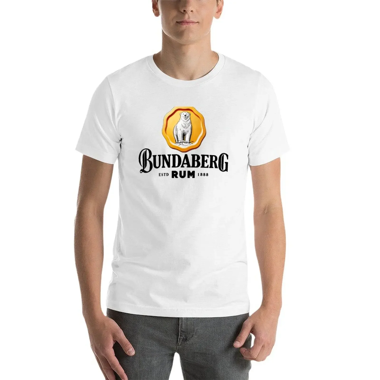 Изысканная футболка Bundaberg Rum Design незаменимая футболки на заказ забавные подарки