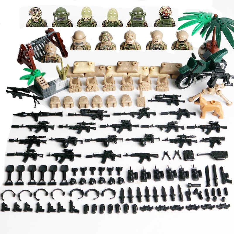 Детский конструктор Военные 2 мировая война |