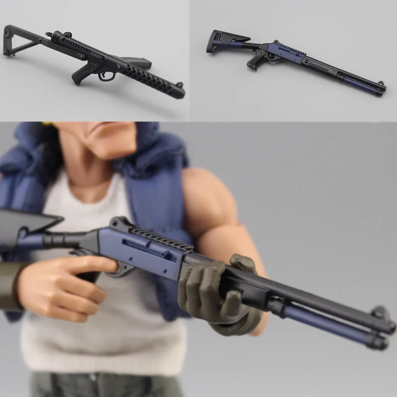Литой металлический пистолет в масштабе 1:12 для оружия HP/M1014 игрушки 6-дюймовой