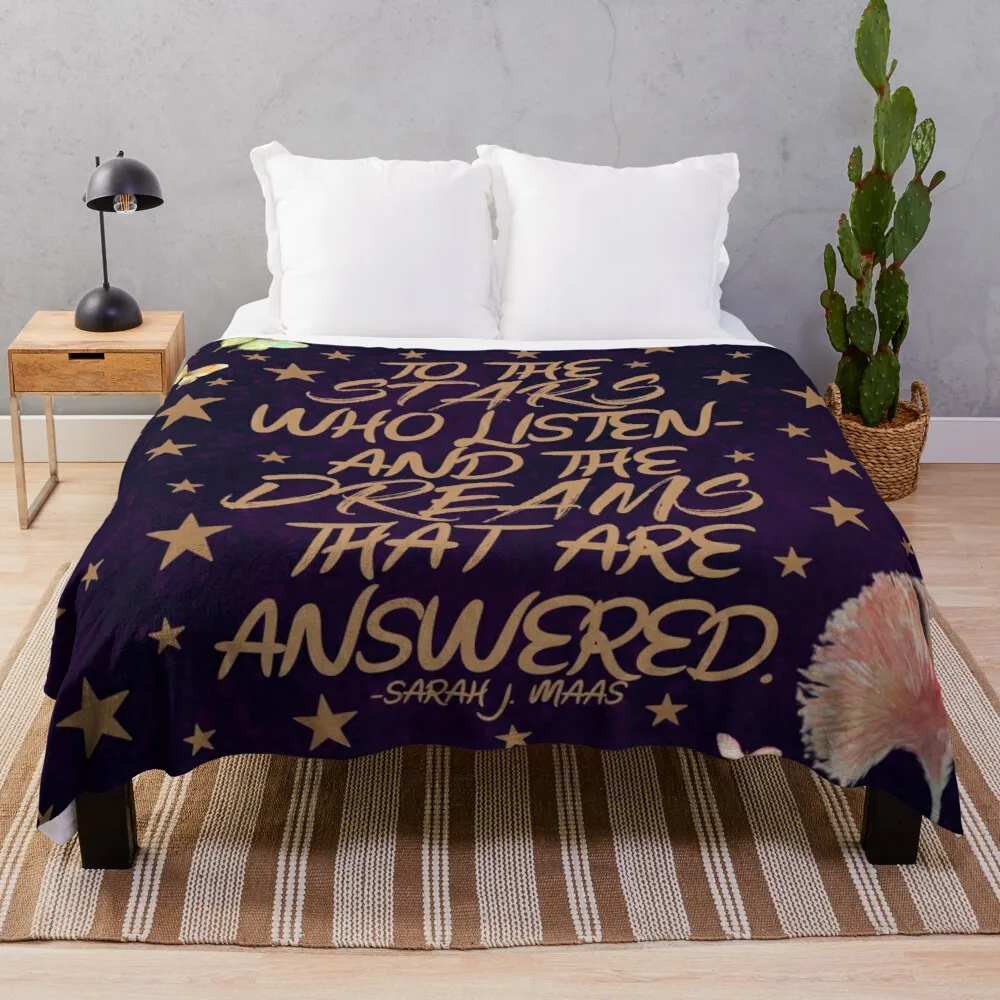 

Dreamers Throw Blanket Sofa Quilt Warm Blanket