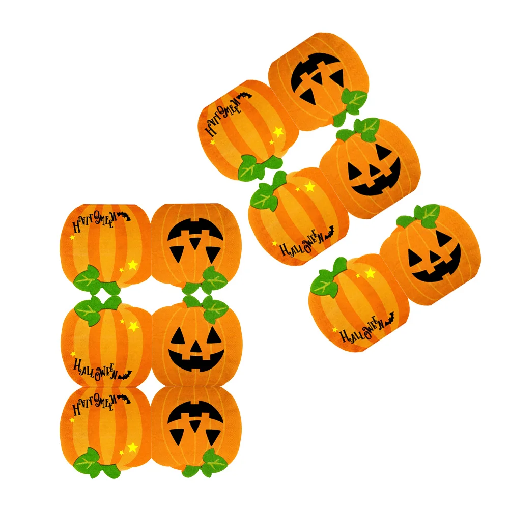 

Napkins Pumpkin Double Layer Tissue Party Decor for