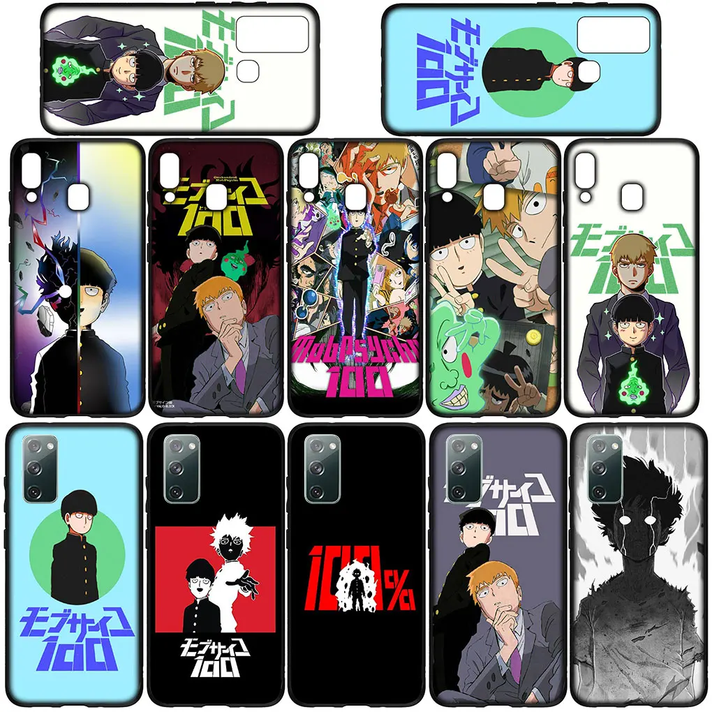 Чехол Mob Psycho 100 с рисунком для Huawei P30 P20 P10 Y6 Y7 Y9 Prime Mate 10 20 Pro Lite Y9A Y8S P Smart 2019 телефона