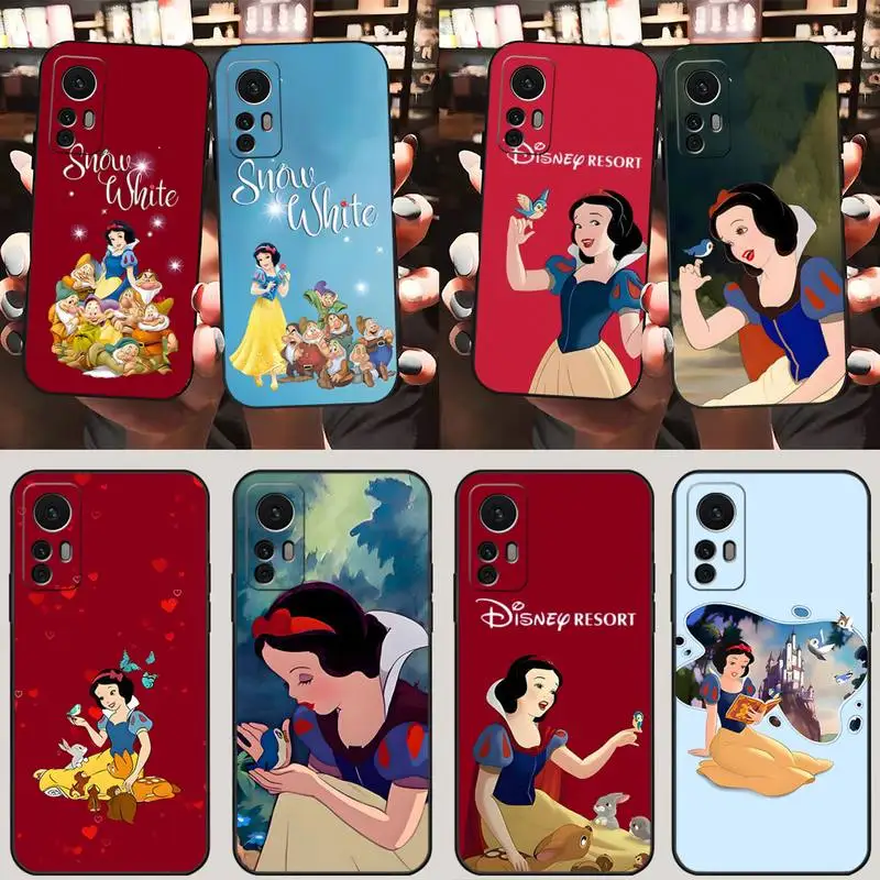 

Disney Snow White Phone Case Accessories For Redmi Note 11 10 9s 11s 9 8 Pro 10t 8t 11e 7 8A 9A 7A Design Back Cover