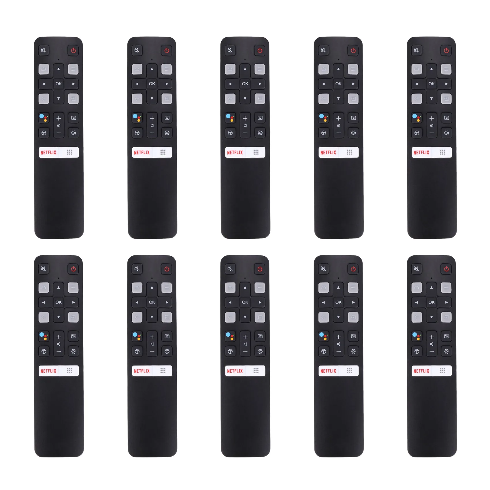 

10X пульт дистанционного управления Rc802V Fmr1 Jur6 65P8S 49S6800Fs 49S6510Fs для Tcl Smart Tv