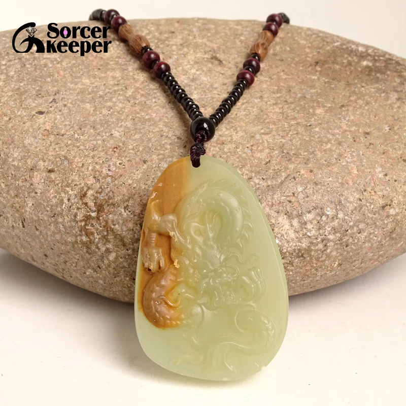 

Ручной работы из природного афганского Нефритовый камень подвеска из камня и хрусталя бусины для самостоятельного изготовления ювелирных изделий ювелирные изделия для мужчин женщин LuckGift BG142