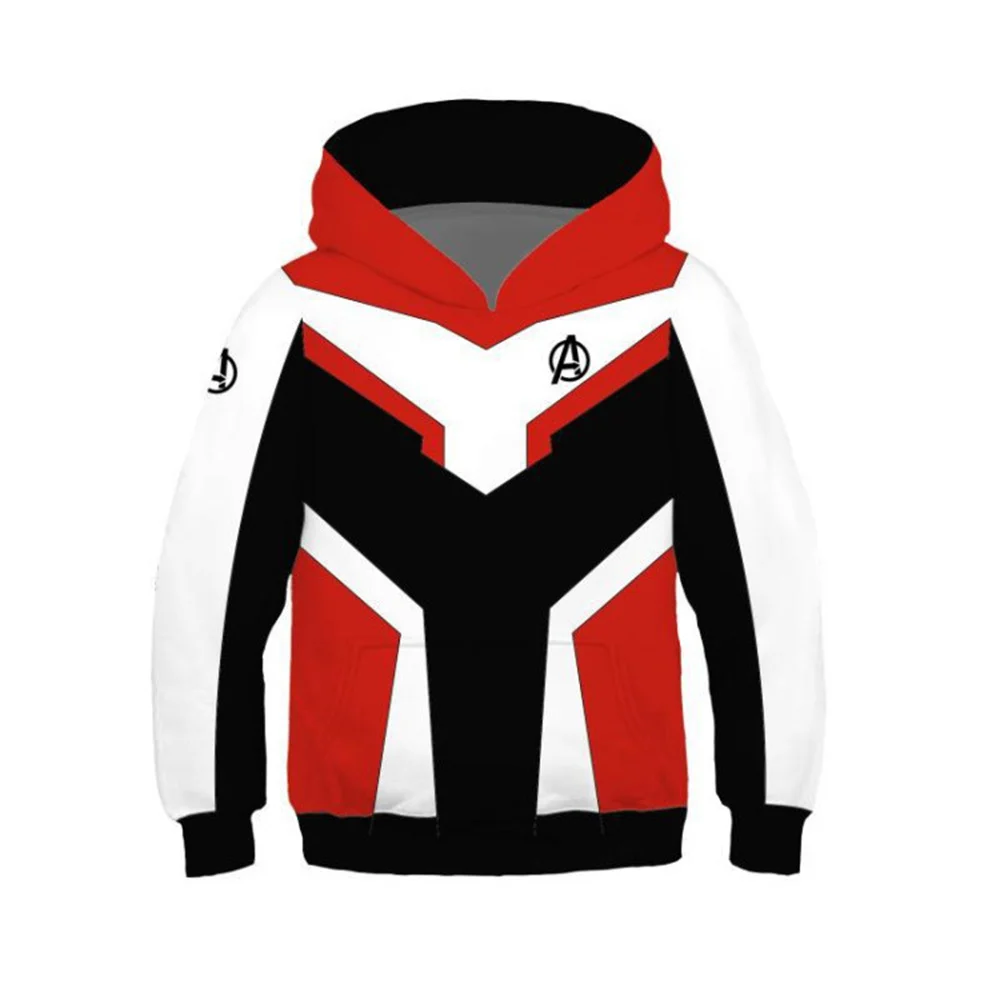 Miniso 3D цифровой принт Квантовая Warsuit Детская толстовка Мстители 4 аниме Толстовка