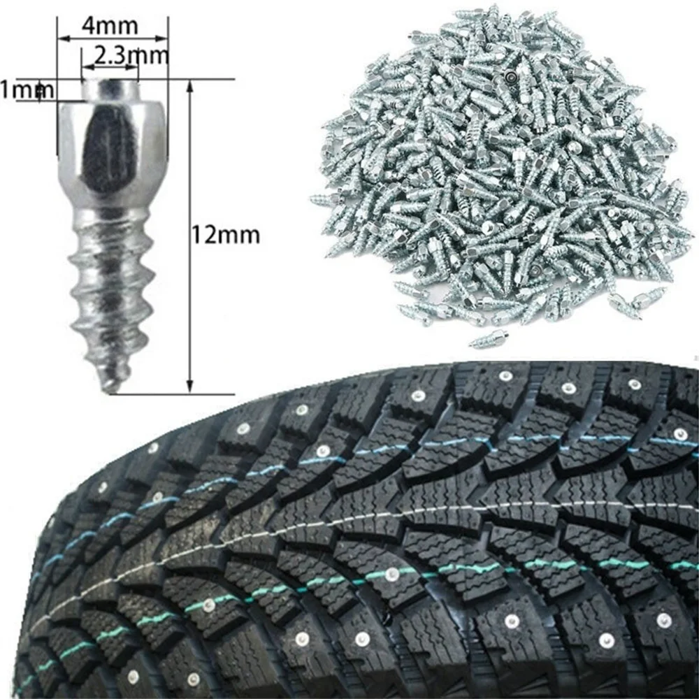 

Car Tire Studs Anti-Slip Screws Nails Auto Motorcycle Bike Truck Off-road Tyre Anti-ice Spikes Snow Sole Tire Cleats