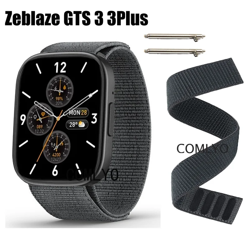 Ремешок для смарт-часов Zeblaze GTS 3 Plus нейлоновый