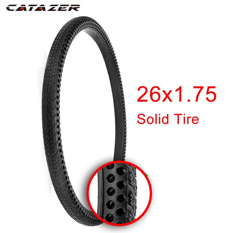 26*1.75/ 1.95 Bicycle Solid Tire 26 Inch Non-pneumatic Airless Non InflationTire Do Not Need Tube X 1.75/1.95 Bike - купить по