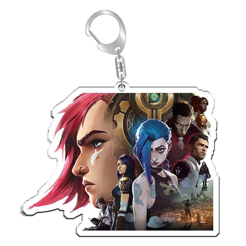 Лидер продаж брелок для ключей LoL League сувенир акриловая мультяшная фигурка