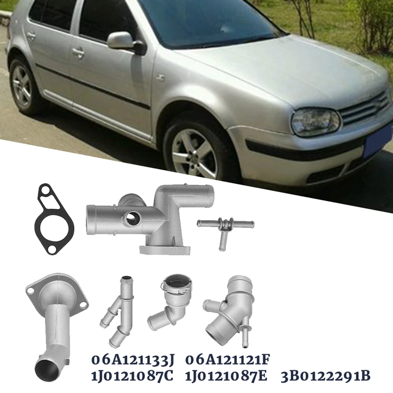 28 шт. алюминиевые Запасные детали для охлаждающей жидкости 06A121133J Golf MK4 Jetta TT 1J0121087C